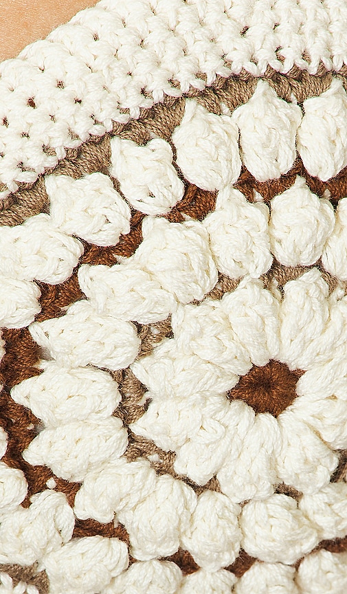 view 5 of 5 Mara Crochet Top in Ivory Natural