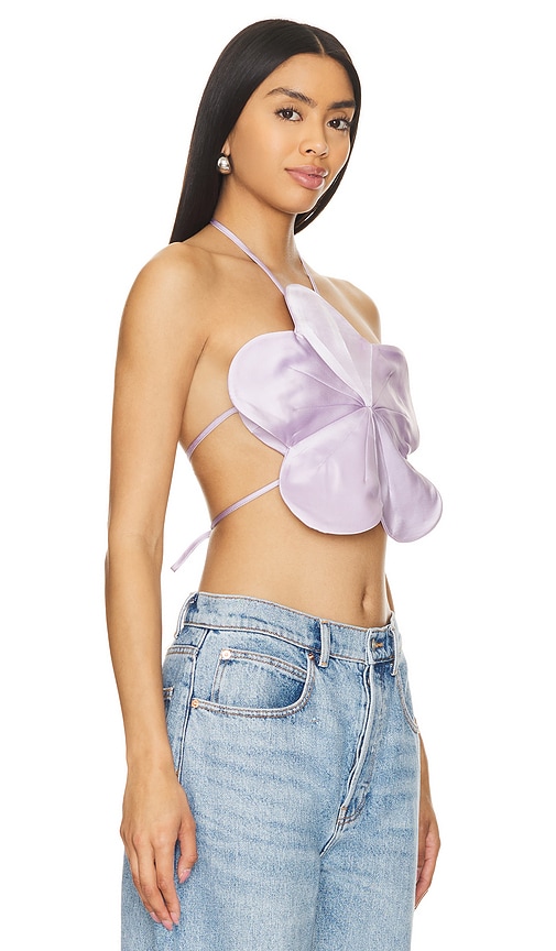 view 2 of 4 Lana Top in Lilac Purple
