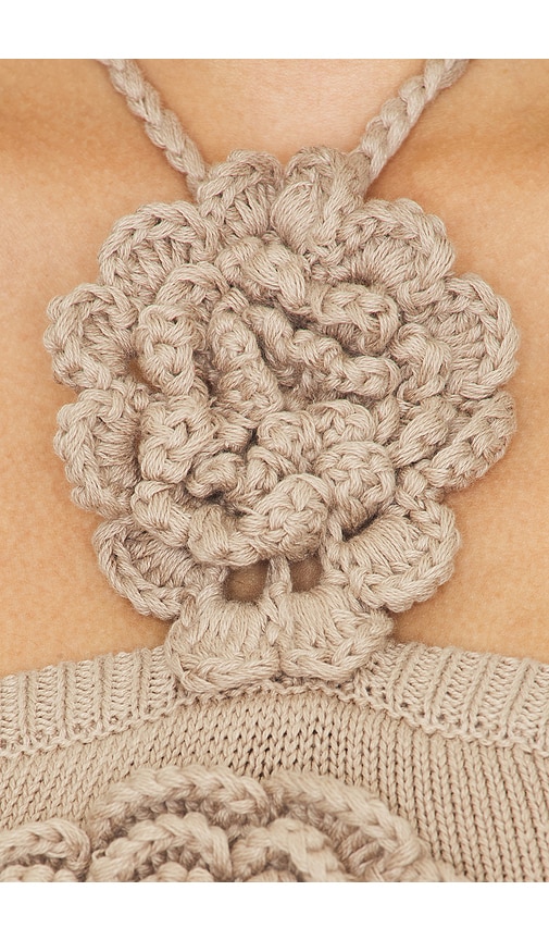 view 5 of 5 Ashby Crochet Top in Beige