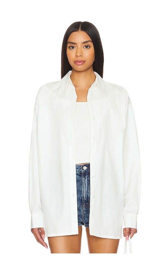 view 1 of 4 x Maggie MacDonald Mia Shirt in White