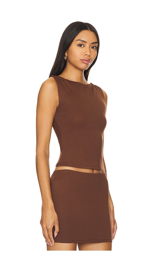 view 2 of 4 Lainey Top in Brown