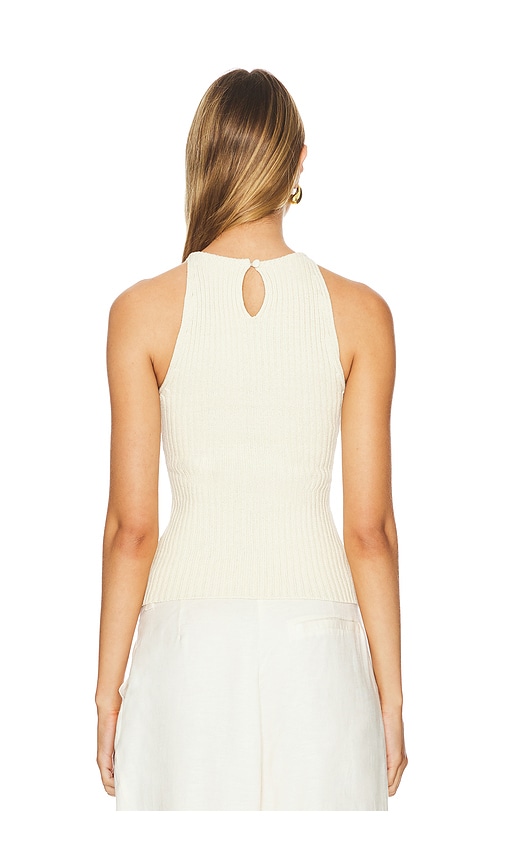 view 3 of 4 Cressida Top in Ivory