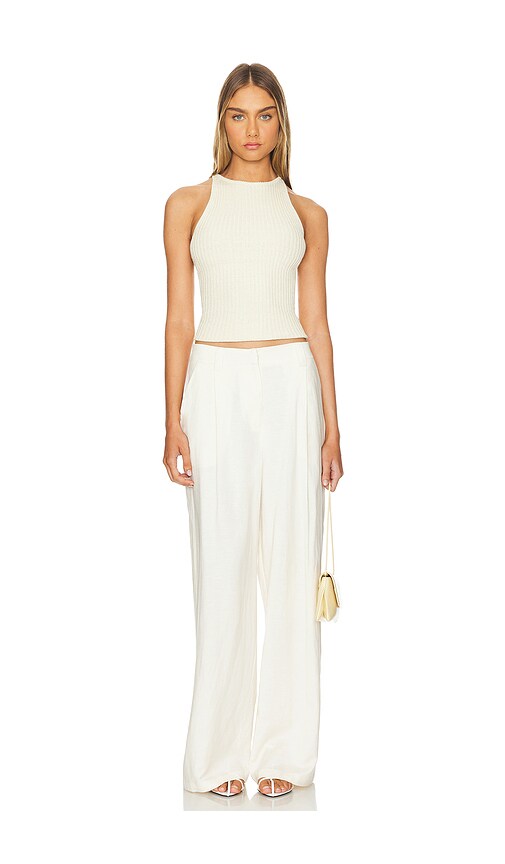 view 4 of 4 Cressida Top in Ivory