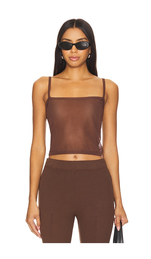 Shop Lovers & Friends Layla Tank In Brown