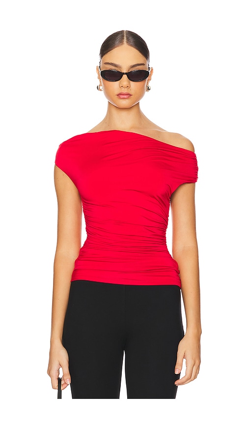 view 1 of 4 Cielo Top in Red