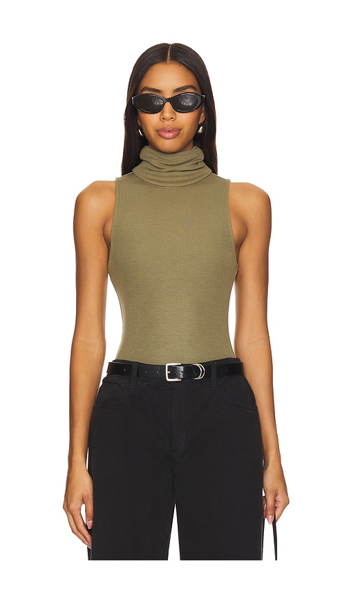 view 1 of 5 Blythe Bodysuit in Olive Green