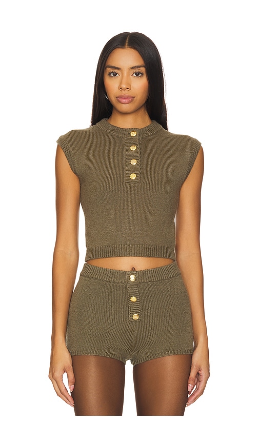 Shop Lovers & Friends Ayden Top In Green