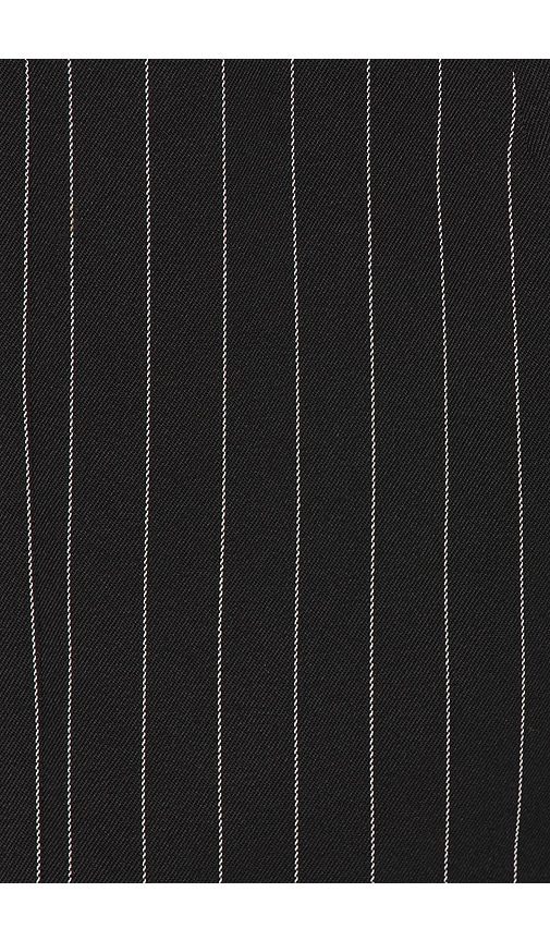 view 5 of 5 Grace Top in Black Pinstripe