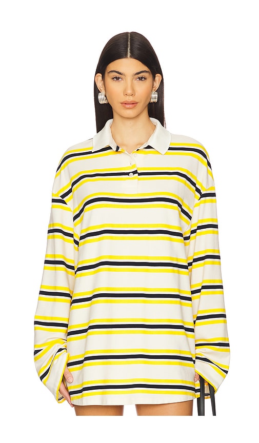 view 1 of 4 Erin Polo in Yellow Stripe