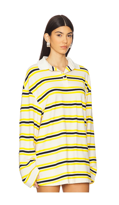 view 2 of 4 Erin Polo in Yellow Stripe