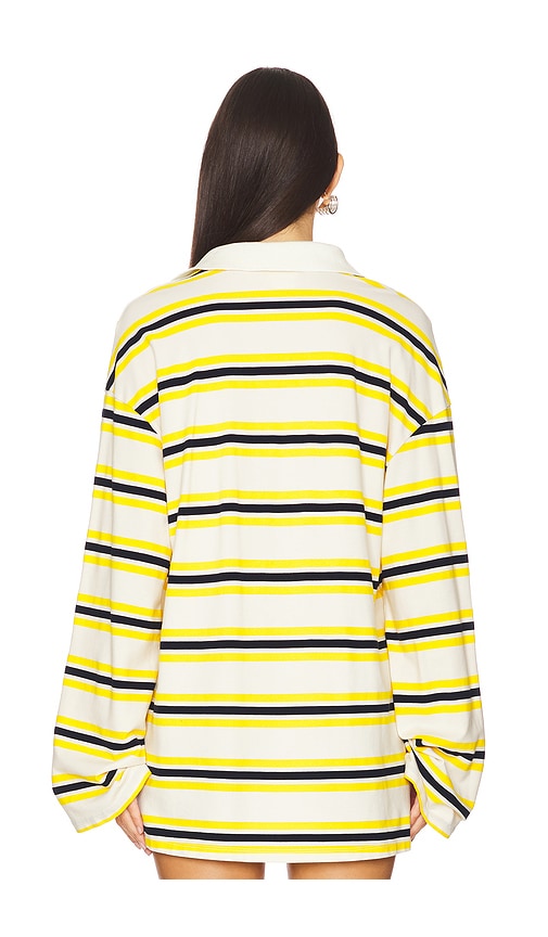 view 3 of 4 Erin Polo in Yellow Stripe