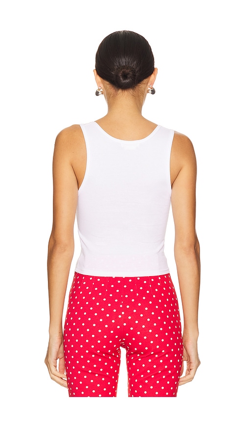 view 3 of 4 Hearts Tank in White
