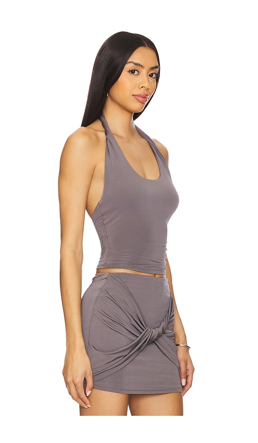 view 2 of 4 Leah Top in Slate Grey