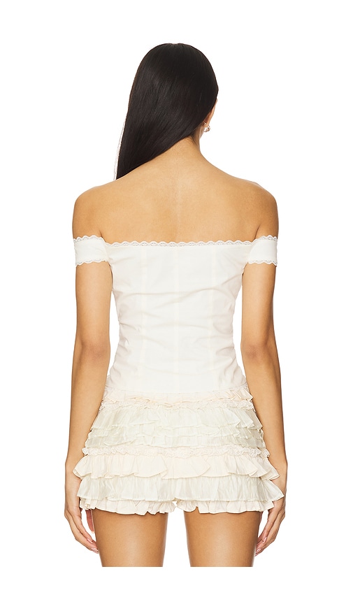 view 3 of 4 Kitty Top in Ivory