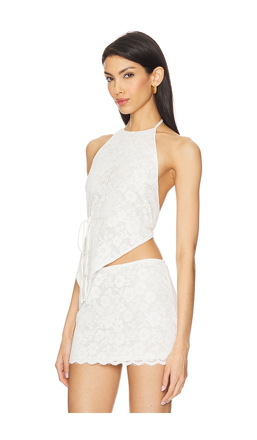 view 3 of 6 Brianna Top in White