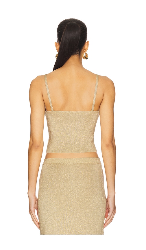 view 3 of 5 Carla Tank in Gold