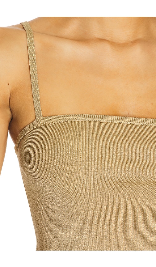 view 5 of 5 Carla Tank in Gold