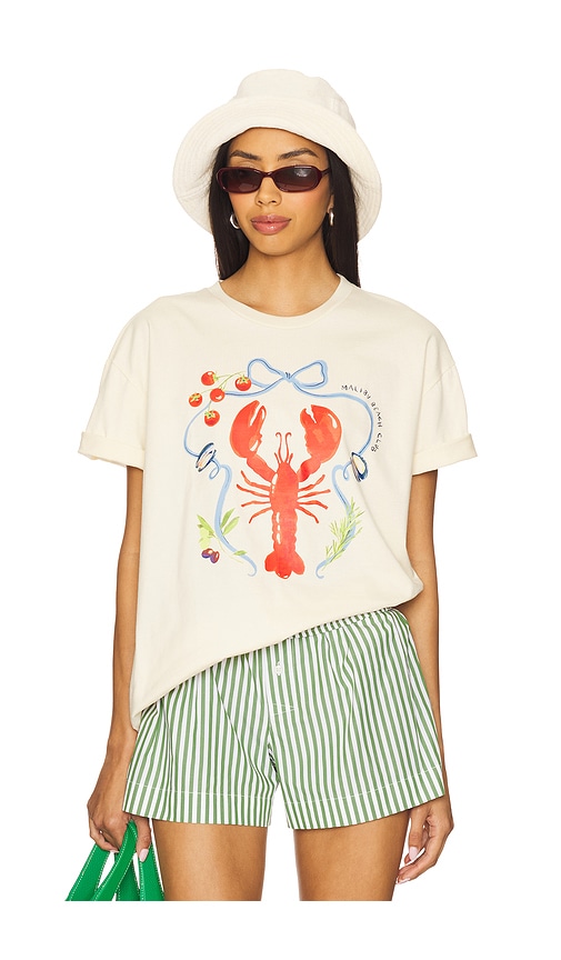 view 1 of 4 Cover Up Tee in Red Multi