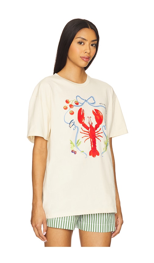 view 2 of 4 Cover Up Tee in Red Multi