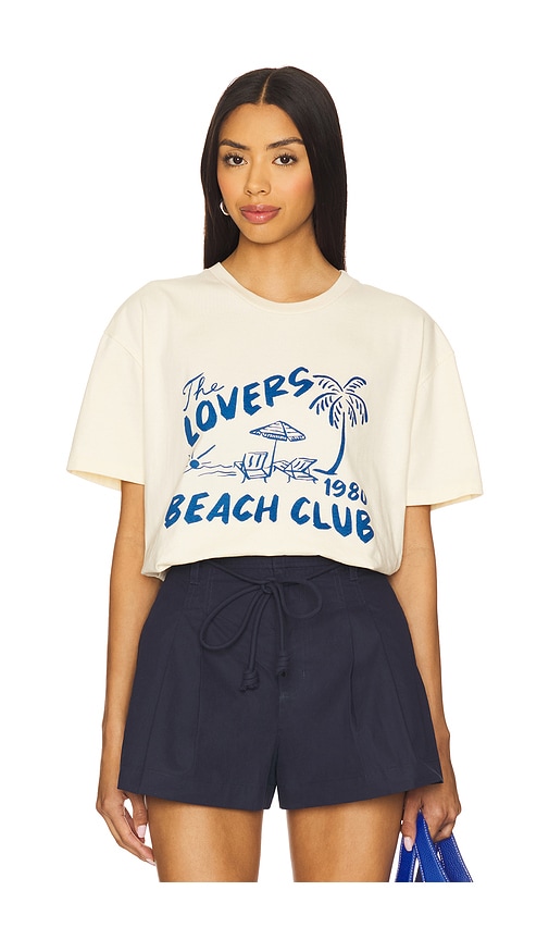 view 1 of 4 Cover Up Tee in Blue Beach Club