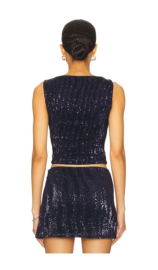 view 3 of 5 Selma Top in Navy