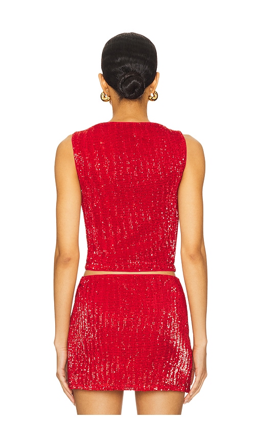 view 3 of 5 Selma Top in Red