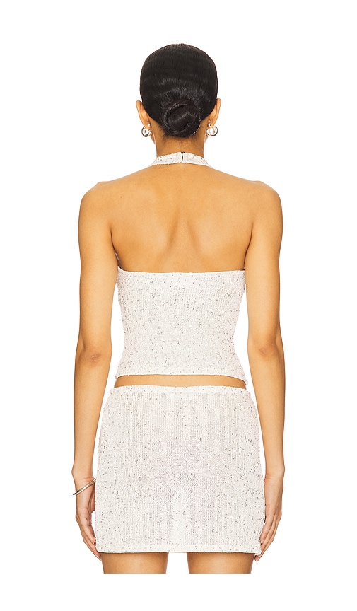 view 3 of 5 Dahlia Top in White