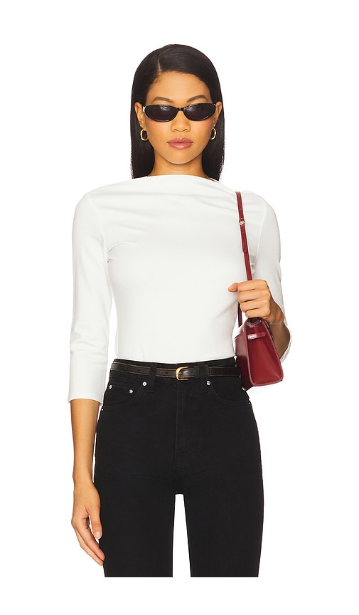Maxime Top in White. - size XS (also in L, M, S, XL, XXS)