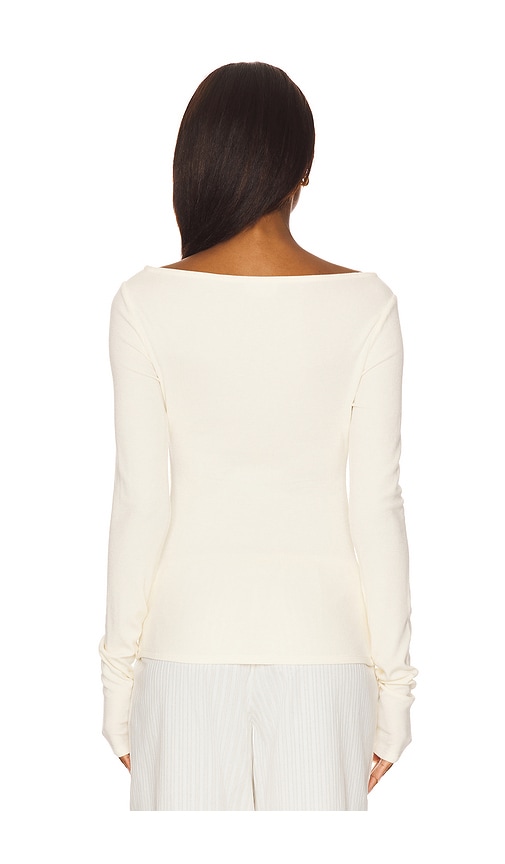view 3 of 4 Jeanna Top in White