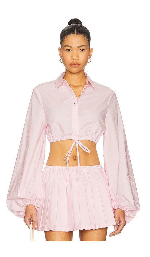 view 2 of 5 Renae Top in French Pink