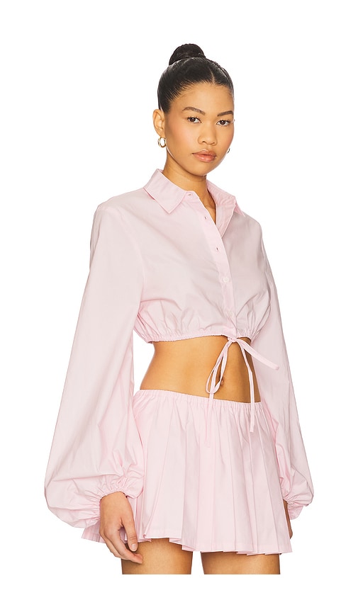 view 3 of 5 Renae Top in French Pink