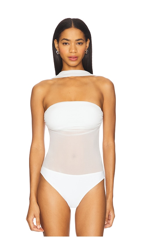 view 2 of 5 Lexi Bodysuit in White