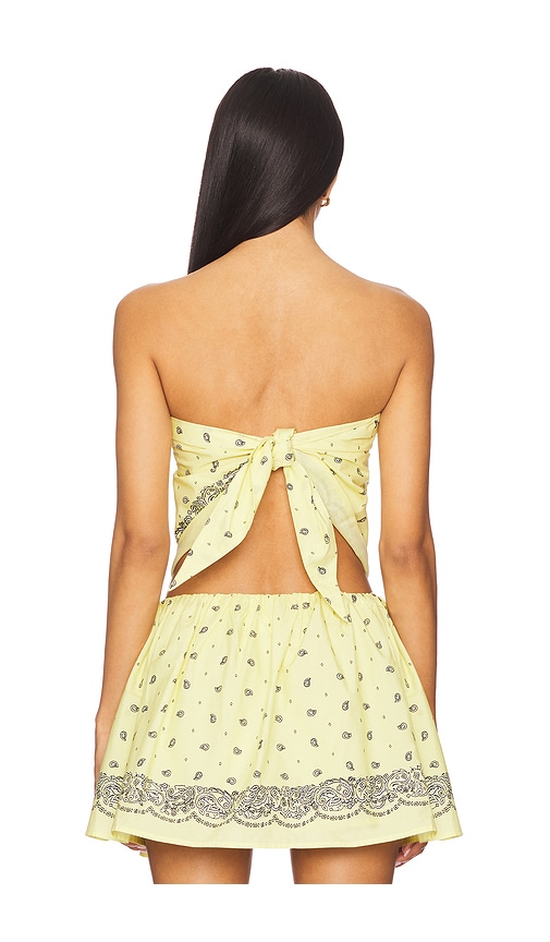 view 3 of 4 Amelia Top in Butter Yellow