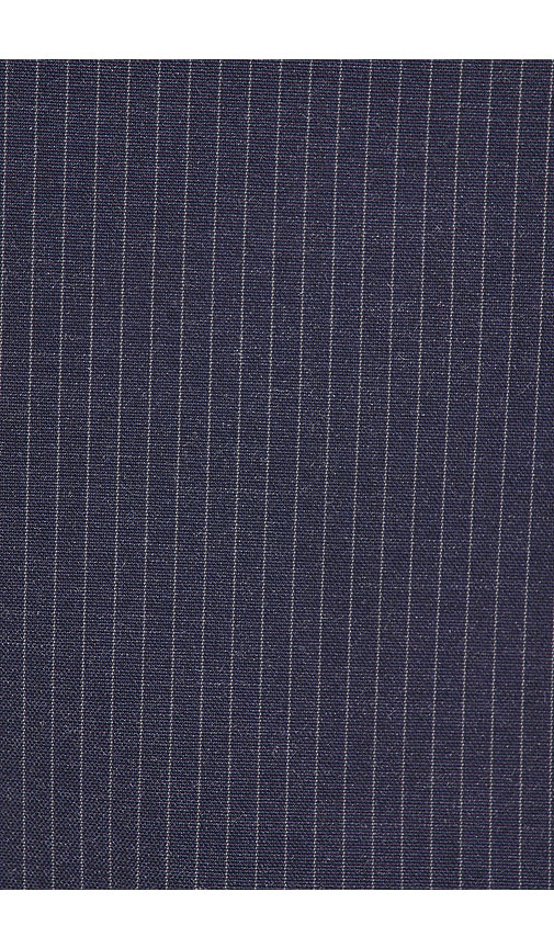 view 5 of 5 Ashley Top in Navy & Grey Pinstripe