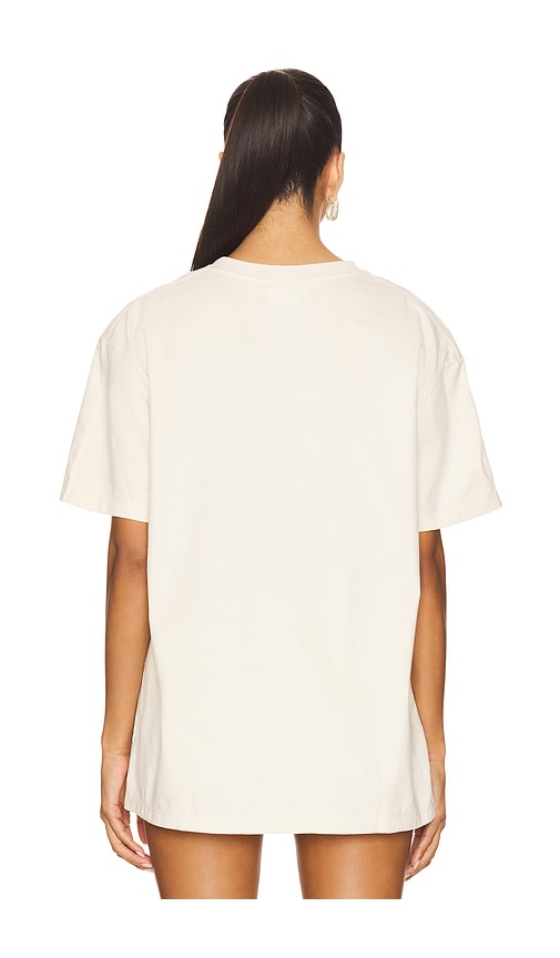 view 3 of 5 Cover Up Tee in Pearl Seashell