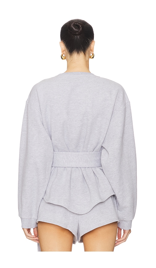 view 3 of 4 Gabriella Sweatshirt Top in Grey