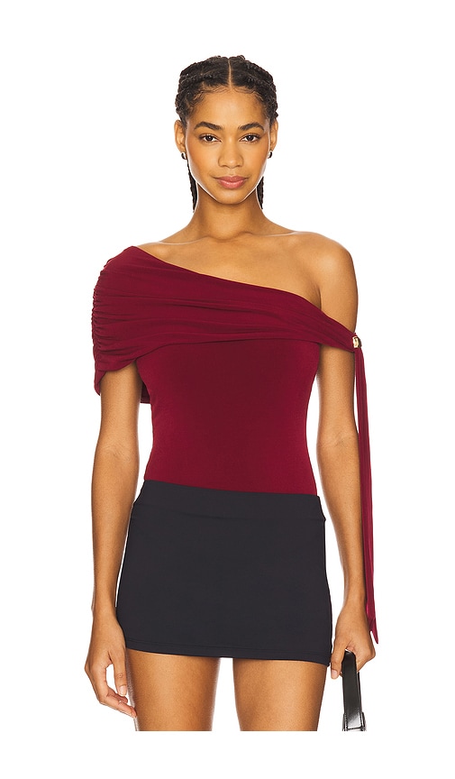view 1 of 7 Ella Bodysuit in Oxblood