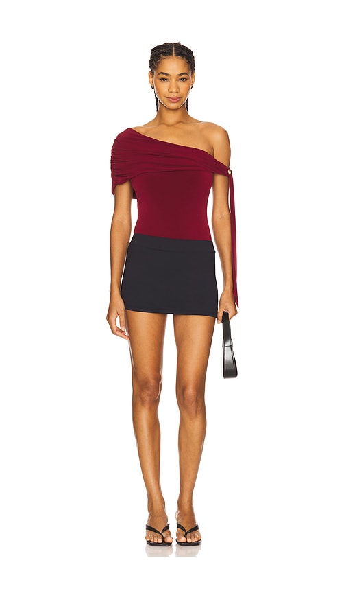 view 6 of 7 Ella Bodysuit in Oxblood