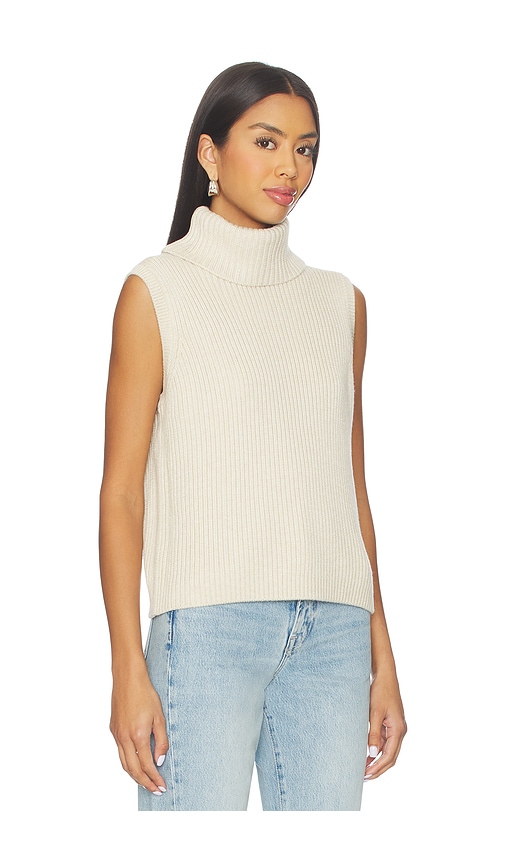 Lovers & Friends Keris Turtle Neck Vest In White