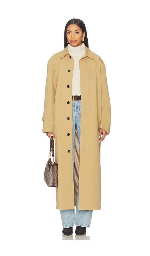 view 4 of 4 Keris Turtle Neck Vest in Oat