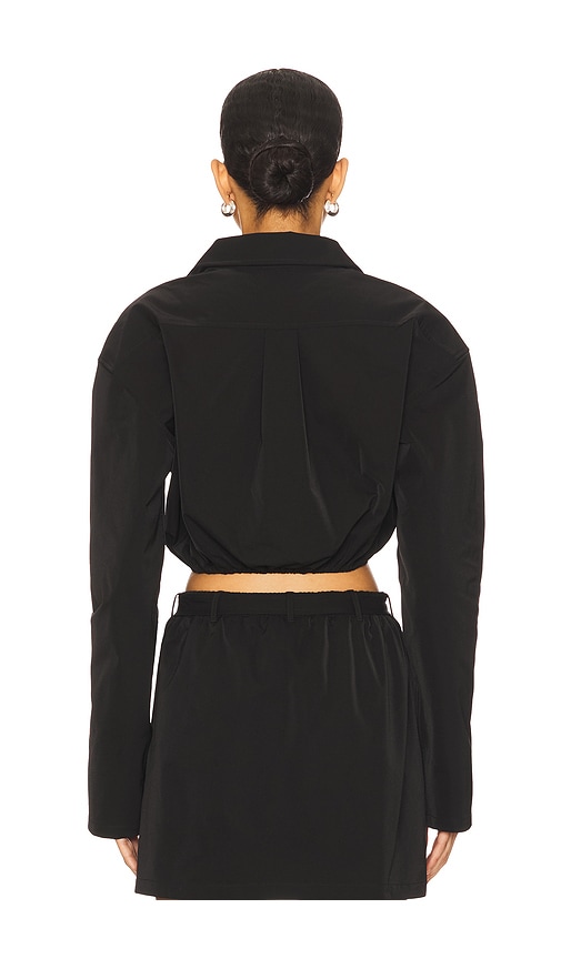 view 3 of 4 Cameron Utility Top in Black