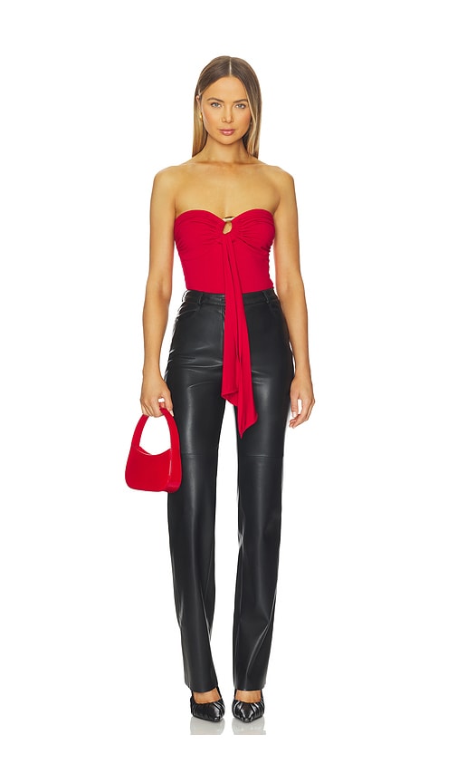 view 4 of 4 Antoinette Top in Red