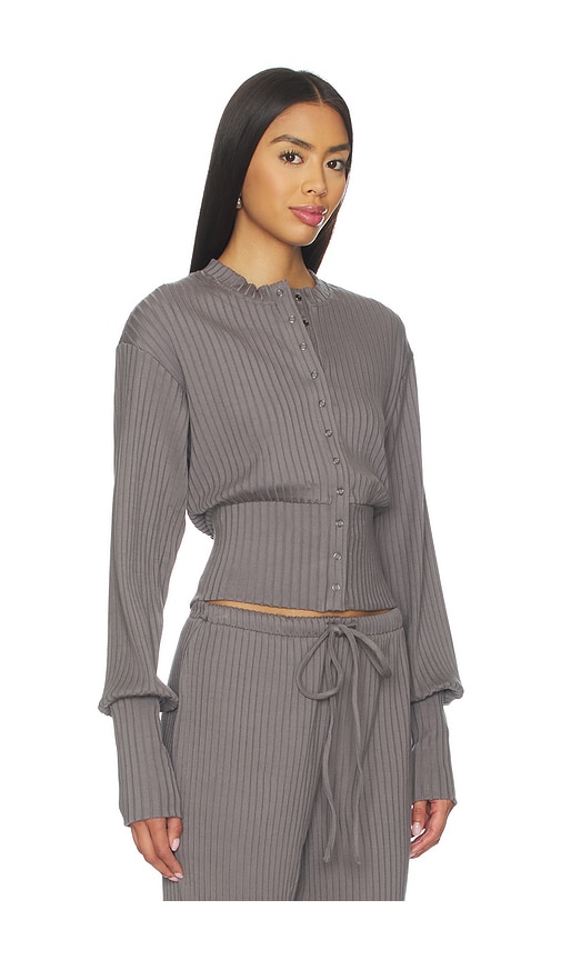Lovers & Friends Olivia Top In Gray