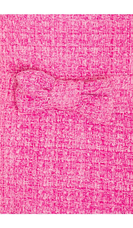 view 5 of 5 Lily Tweed Top in Pink Multi