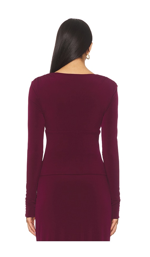 view 4 of 5 Leighton Top in Plum