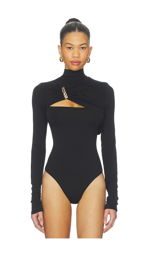 view 2 of 5 Mabel Bodysuit in Black