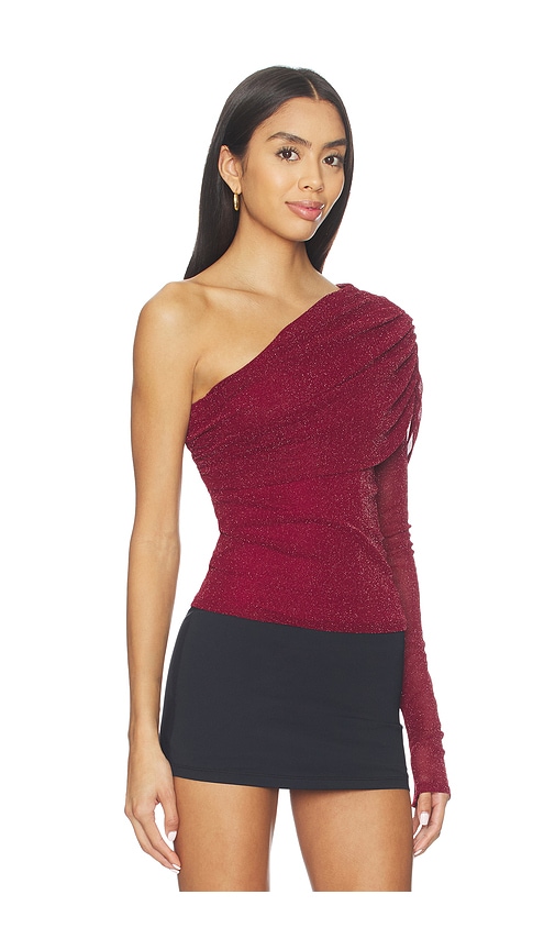 Lovers & Friends Lucille Top In Burgundy