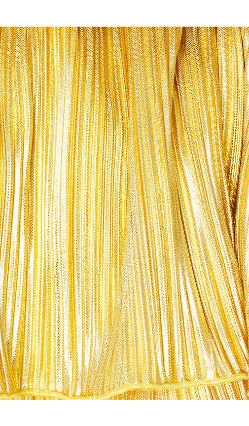 view 5 of 5 Aleena Top in Gold