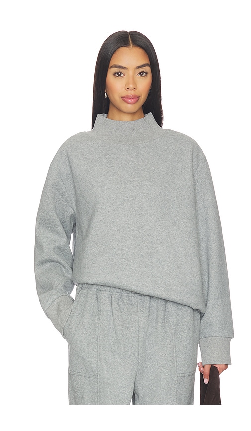 view 1 of 5 Laurel Sweatshirt Top in Dark Gray