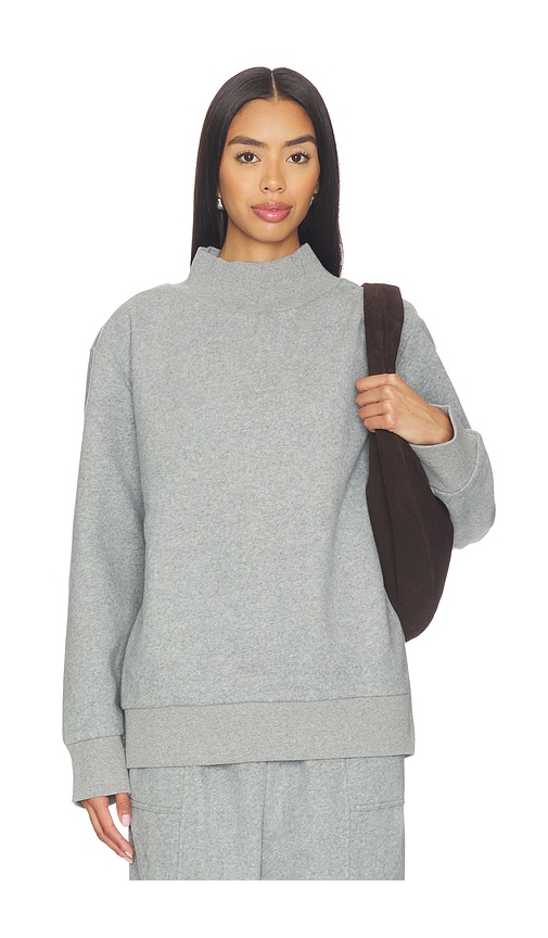 view 2 of 5 Laurel Sweatshirt Top in Dark Gray